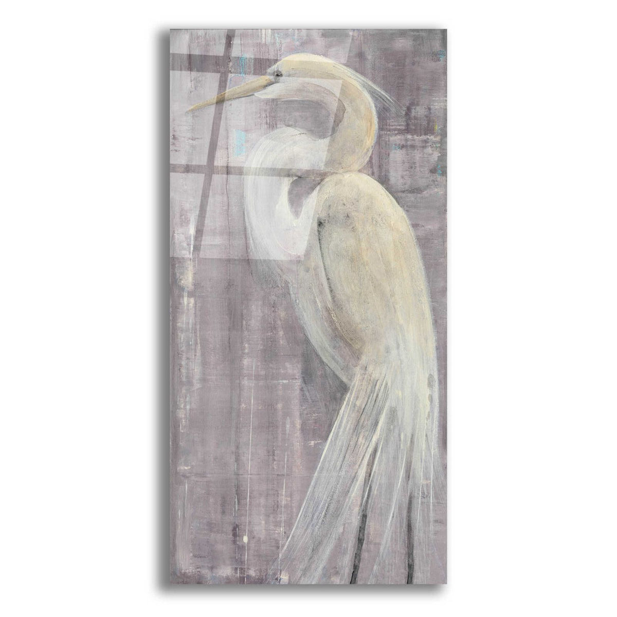 Coastal Egret II Legs II by Albena Hristova acrylic glass wall art
