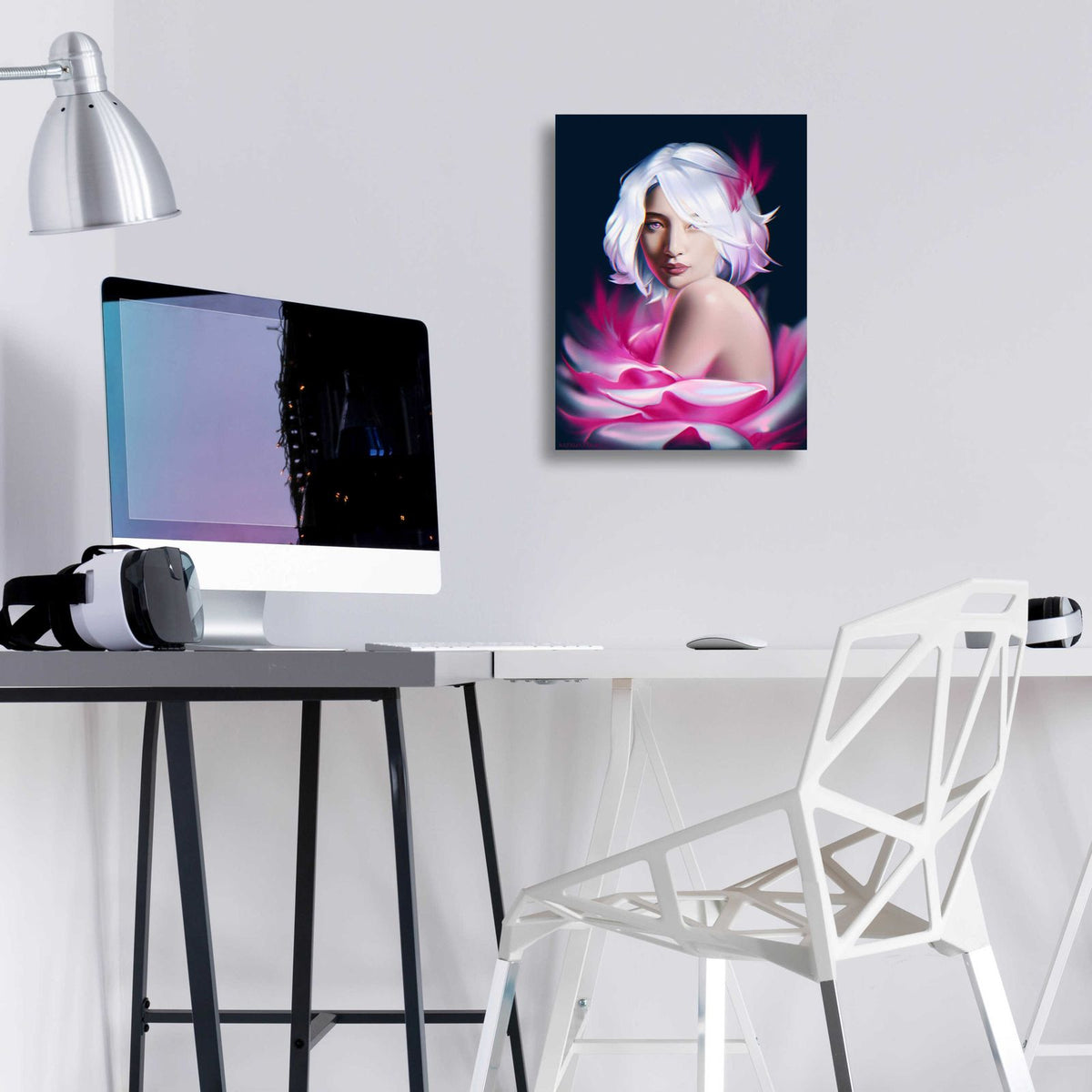 Hee Jae by Katalina Ooma - 12x16 acrylic wall art in a room