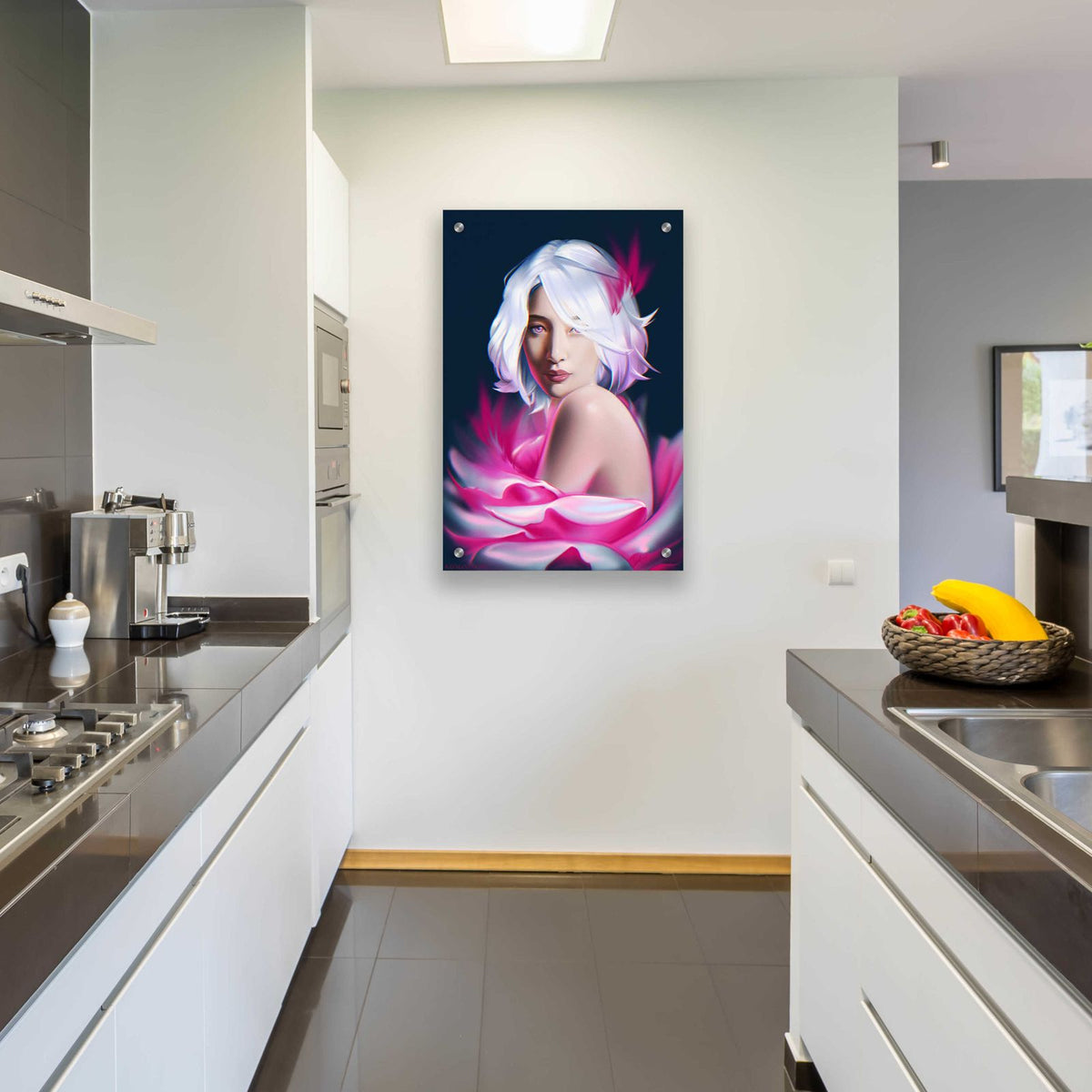 Hee Jae by Katalina Ooma - 24x36 acrylic wall art in a room