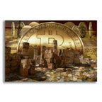 Bitcoin New Age Seven by Steve Hunziker acrylic glass wall art