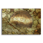 Bitcoin-New Age One by Steve Hunziker acrylic glass wall art