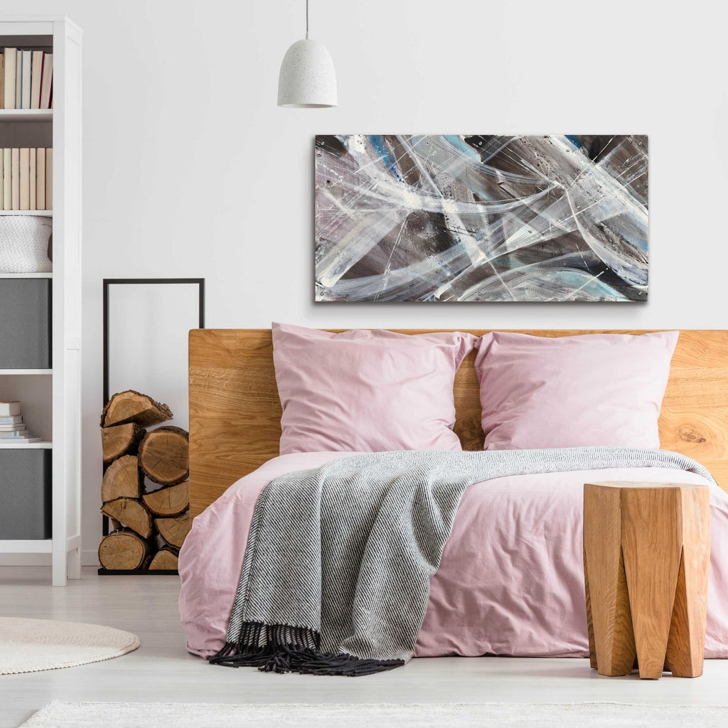 Glacier VI by Albena Hristova - 48x24 acrylic wall art in a room