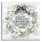 We Wish You a Merry Christmas by Cindy Jacobs acrylic glass wall art