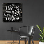 Home For Christmas by Cindy Jacobs - 36x36 acrylic wall art in a room