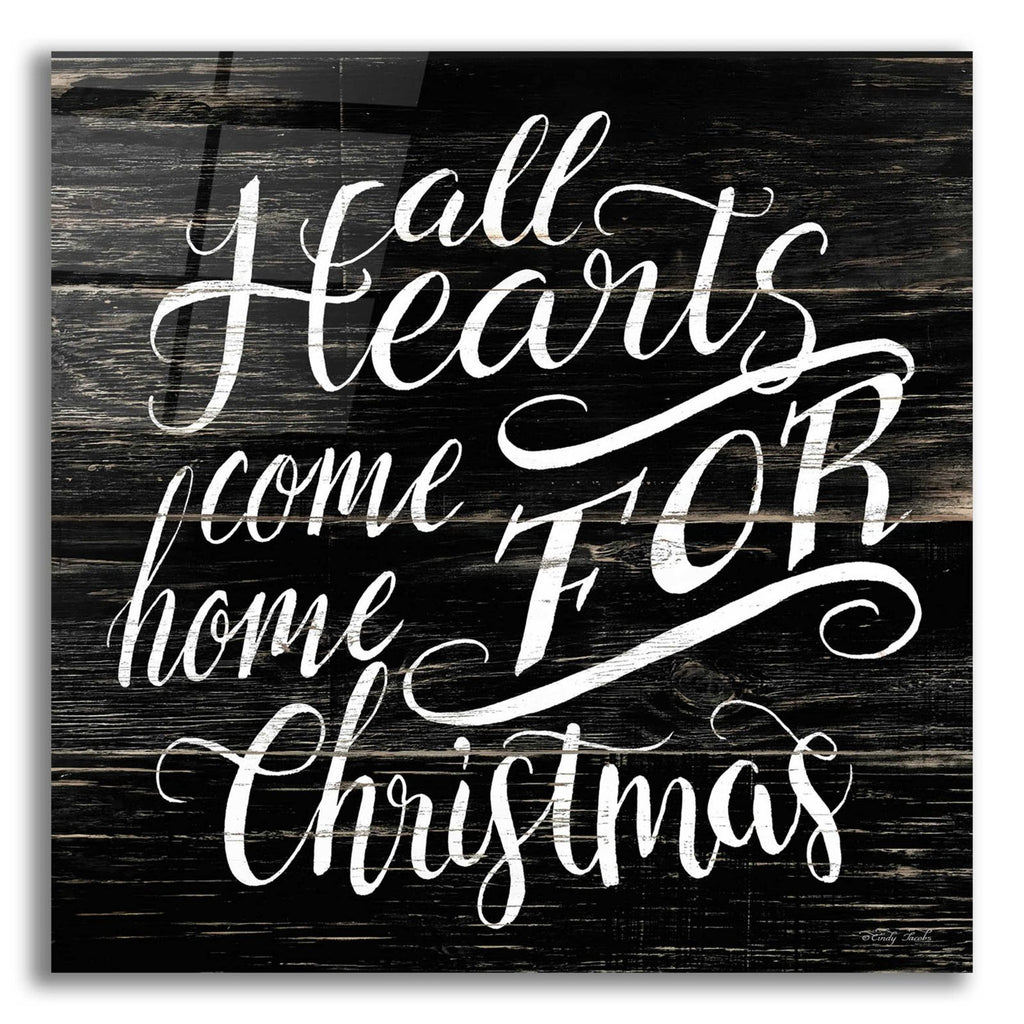 Home For Christmas by Cindy Jacobs acrylic glass wall art