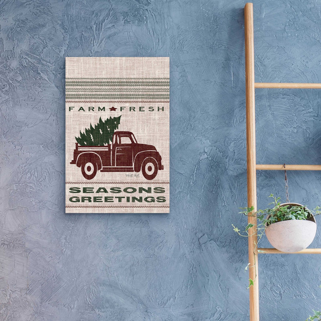 Farm Fresh Seasons Greetings by Cindy Jacobs - 16x24 acrylic wall art in a room