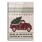 Farm Fresh Seasons Greetings by Cindy Jacobs acrylic glass wall art