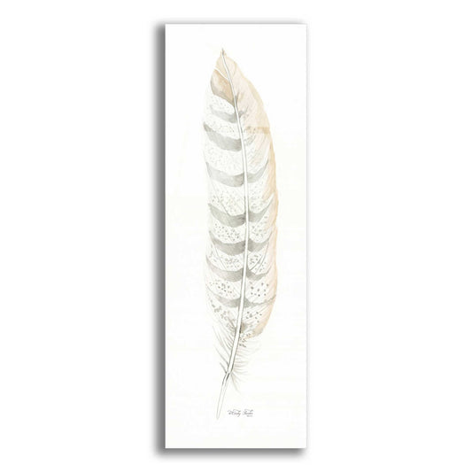 Epic Art 'Tonal Feather II' by Cindy Jacobs, Acrylic Glass Wall Art,3-1