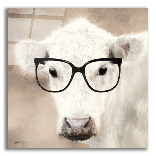 Epic Art 'See Clearly Cow' by Lori Deiter, Acrylic Glass Wall Art
