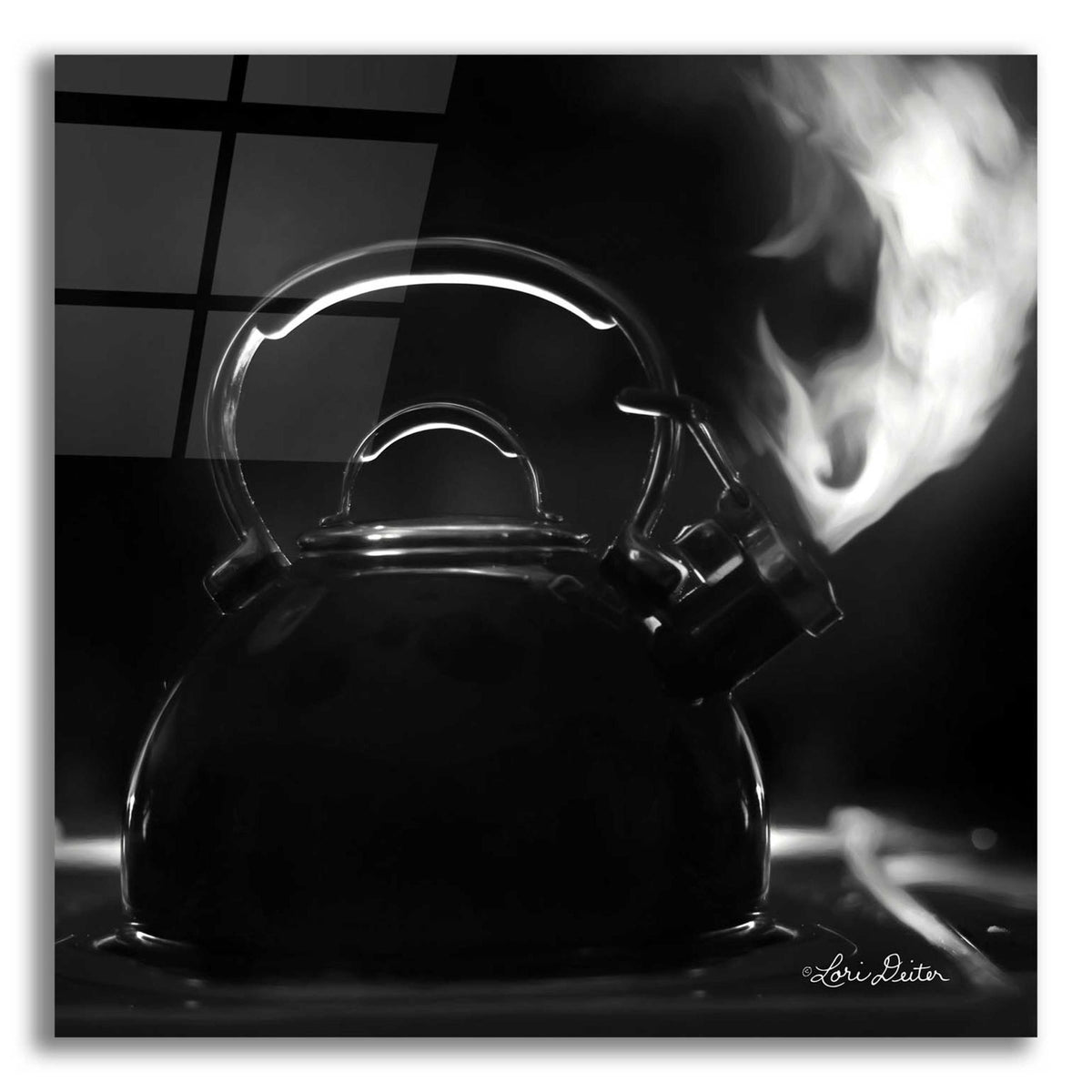 Epic Art 'Tea Time II' by Lori Deiter, Acrylic Glass Wall Art