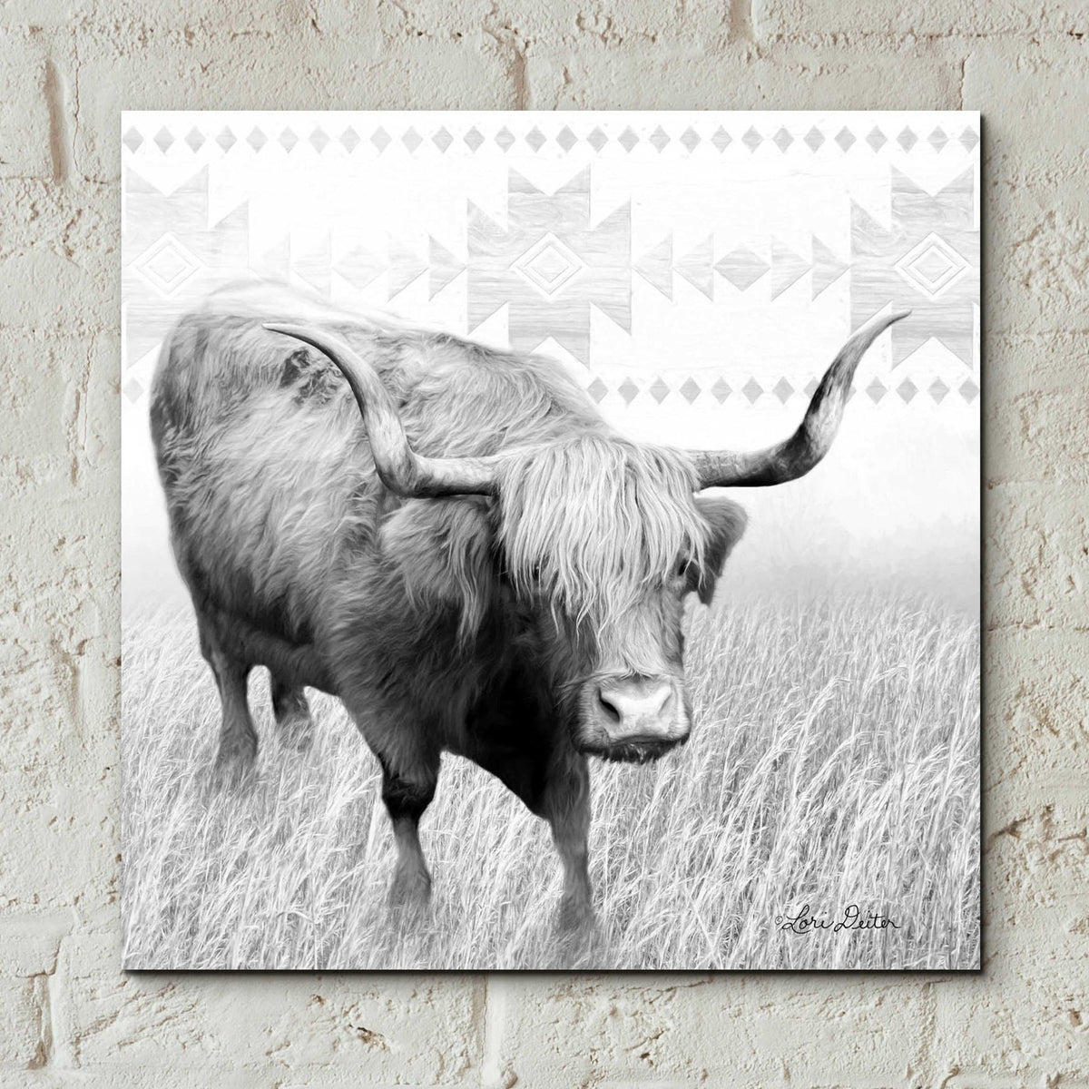 Epic Art 'I Want a Nose Ring' by Lori Deiter, Acrylic Glass Wall Art,12x12