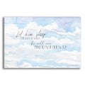 Epic Art 'Let Him Sleep' by Cindy Jacobs, Acrylic Glass Wall Art