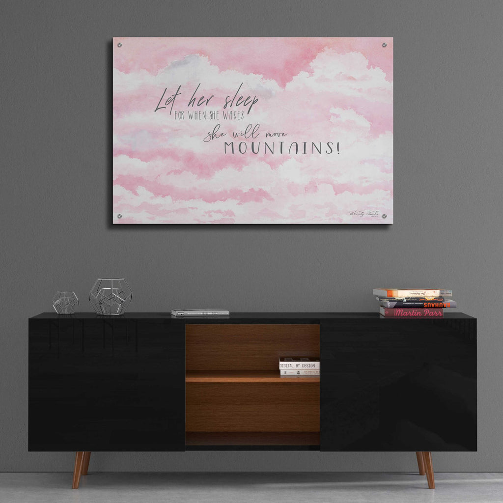 Epic Art 'Let Her Sleep' by Cindy Jacobs, Acrylic Glass Wall Art,36x24