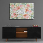 Epic Art 'Floral Love Story' by Cindy Jacobs, Acrylic Glass Wall Art,36x24