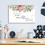 Epic Art 'Grateful No Matter What' by Cindy Jacobs, Acrylic Glass Wall Art,16x12