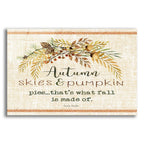 Epic Art 'Autumn Skies' by Cindy Jacobs, Acrylic Glass Wall Art