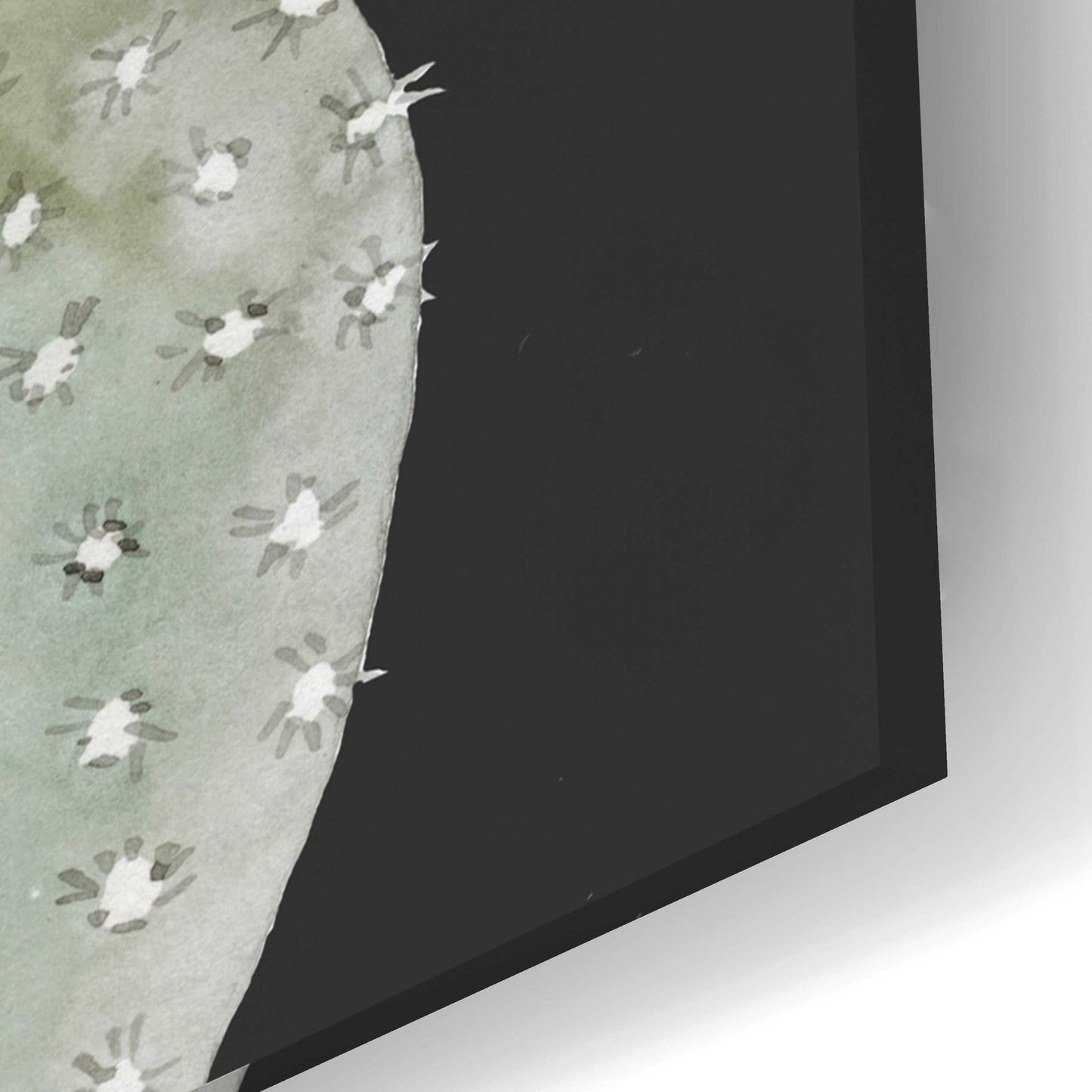 Epic Art 'Happy Cactus II' by Cindy Jacobs, Acrylic Glass Wall Art,24x16