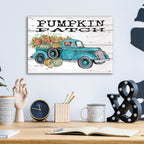 Epic Art 'Pumpkin Patch Truck' by Cindy Jacobs, Acrylic Glass Wall Art,16x12
