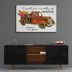 Epic Art 'Vacation Truck' by Cindy Jacobs, Acrylic Glass Wall Art,36x24