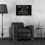 Merry & Bright 2 by Cindy Jacobs - 24x16 acrylic wall art in a room