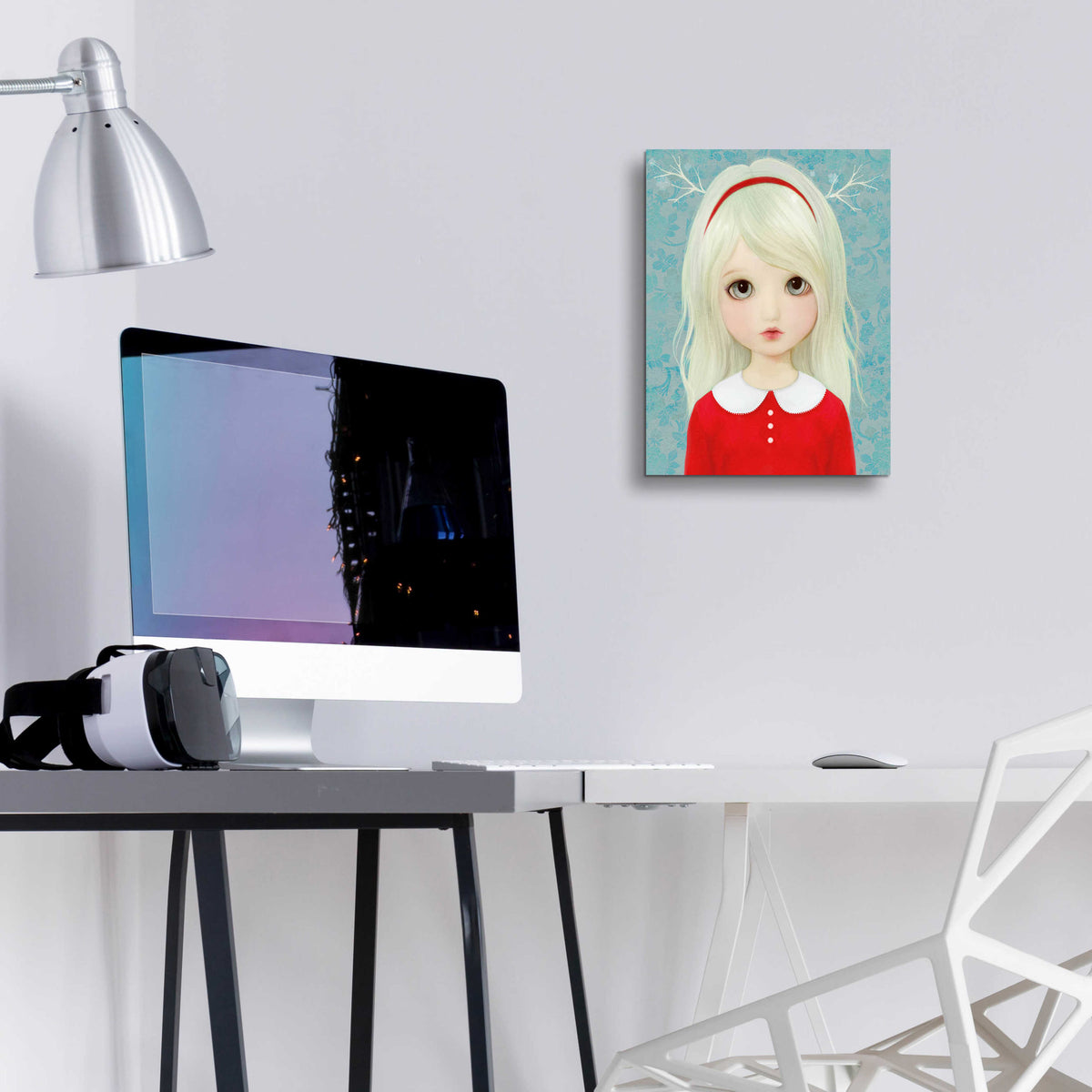 Sylvie by Art and Ghosts - 12x16 acrylic wall art in a room