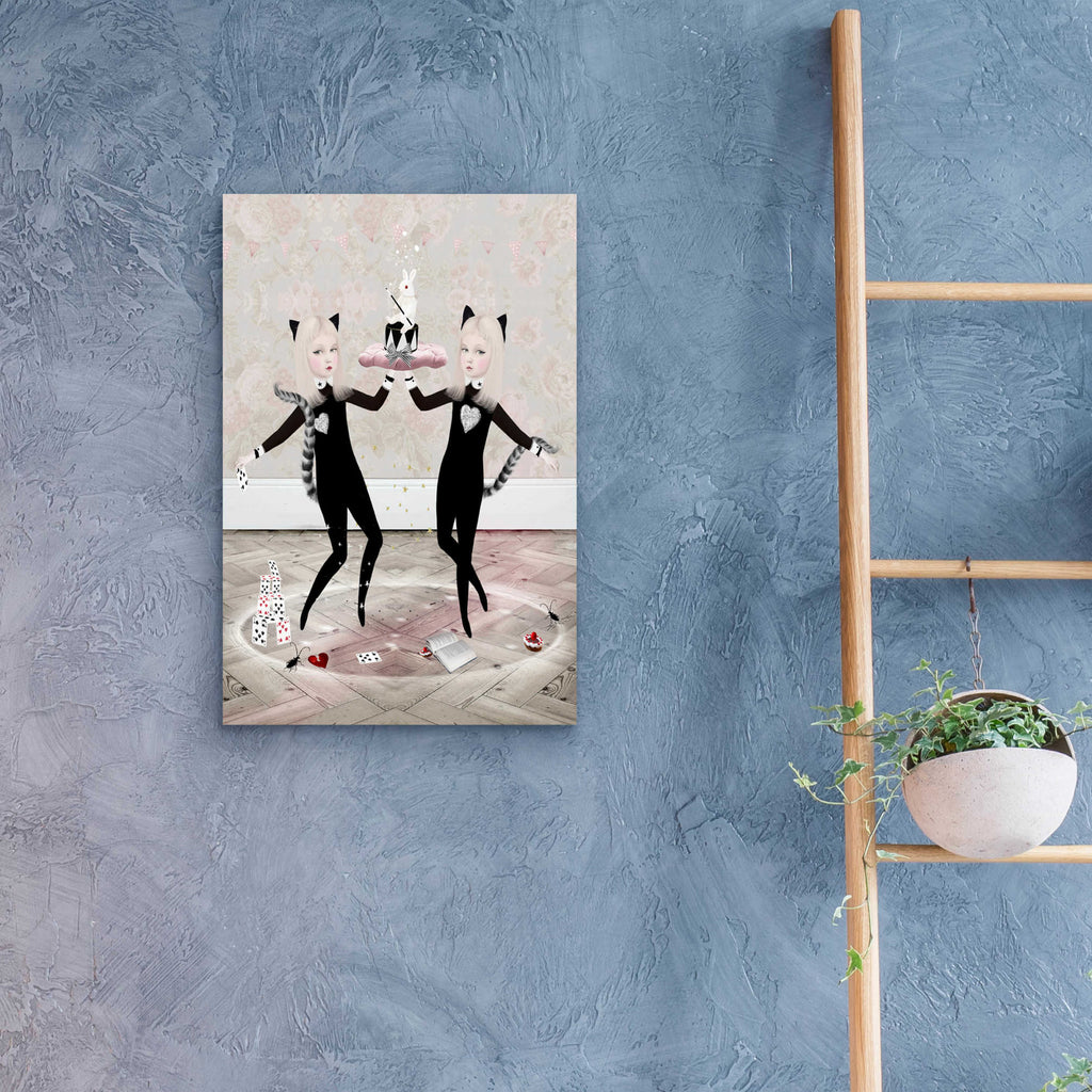 The Newmars by Art and Ghosts - 16x24 acrylic wall art in a room