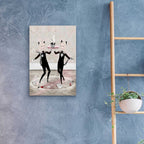 The Newmars by Art and Ghosts - 16x24 acrylic wall art in a room