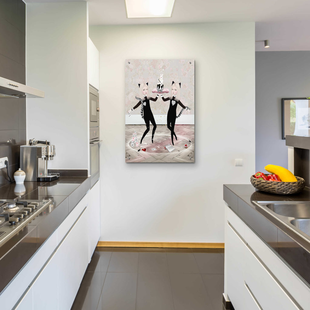 The Newmars by Art and Ghosts - 24x36 acrylic wall art in a room
