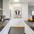 The Newmars by Art and Ghosts - 24x36 acrylic wall art in a room