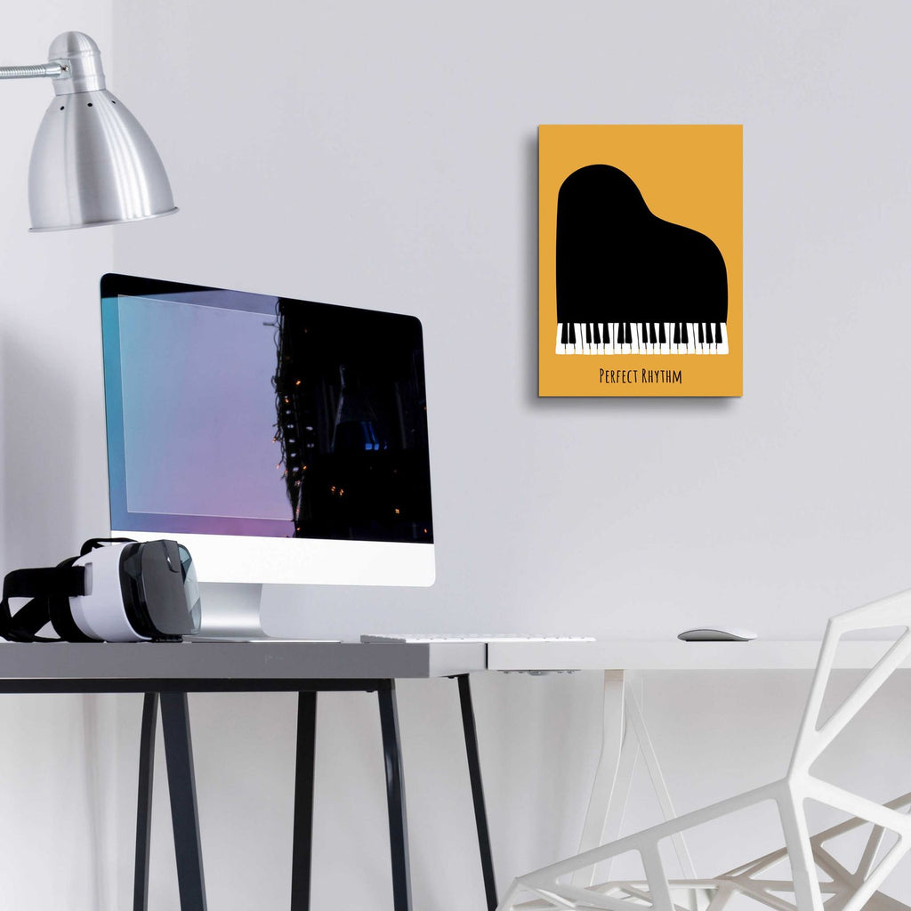 Piano by Ayse - 12x16 acrylic wall art in a room