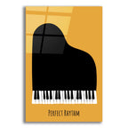 Piano by Ayse acrylic glass wall art