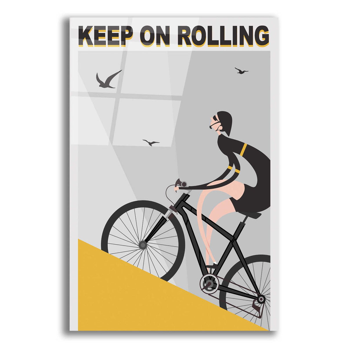 Keel On Rolling by Ayse acrylic glass wall art