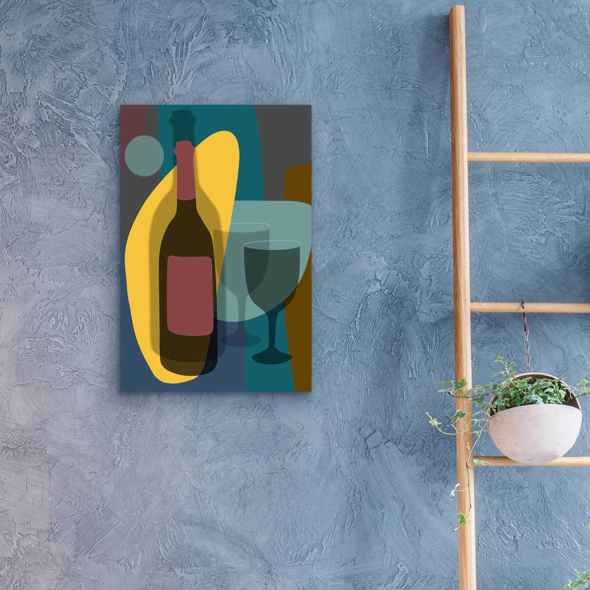 Five O'Clock by Ayse - 16x24 acrylic wall art in a room