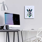 Beetle by Ayse - 12x16 acrylic wall art in a room