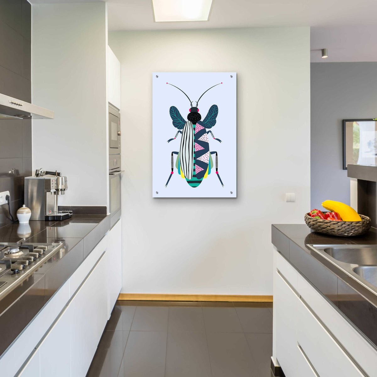 Beetle by Ayse - 24x36 acrylic wall art in a room