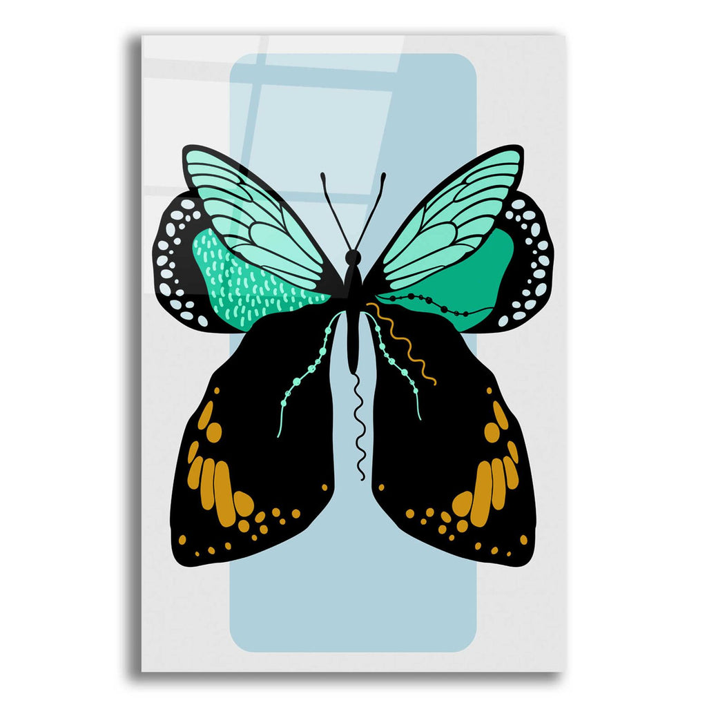 Butterfly by Ayse acrylic glass wall art