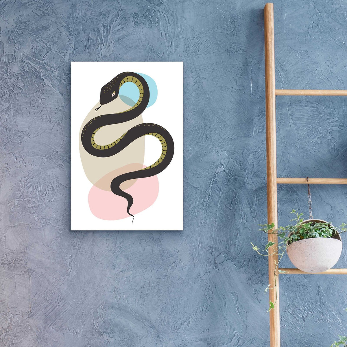 Snake by Ayse - 16x24 acrylic wall art in a room