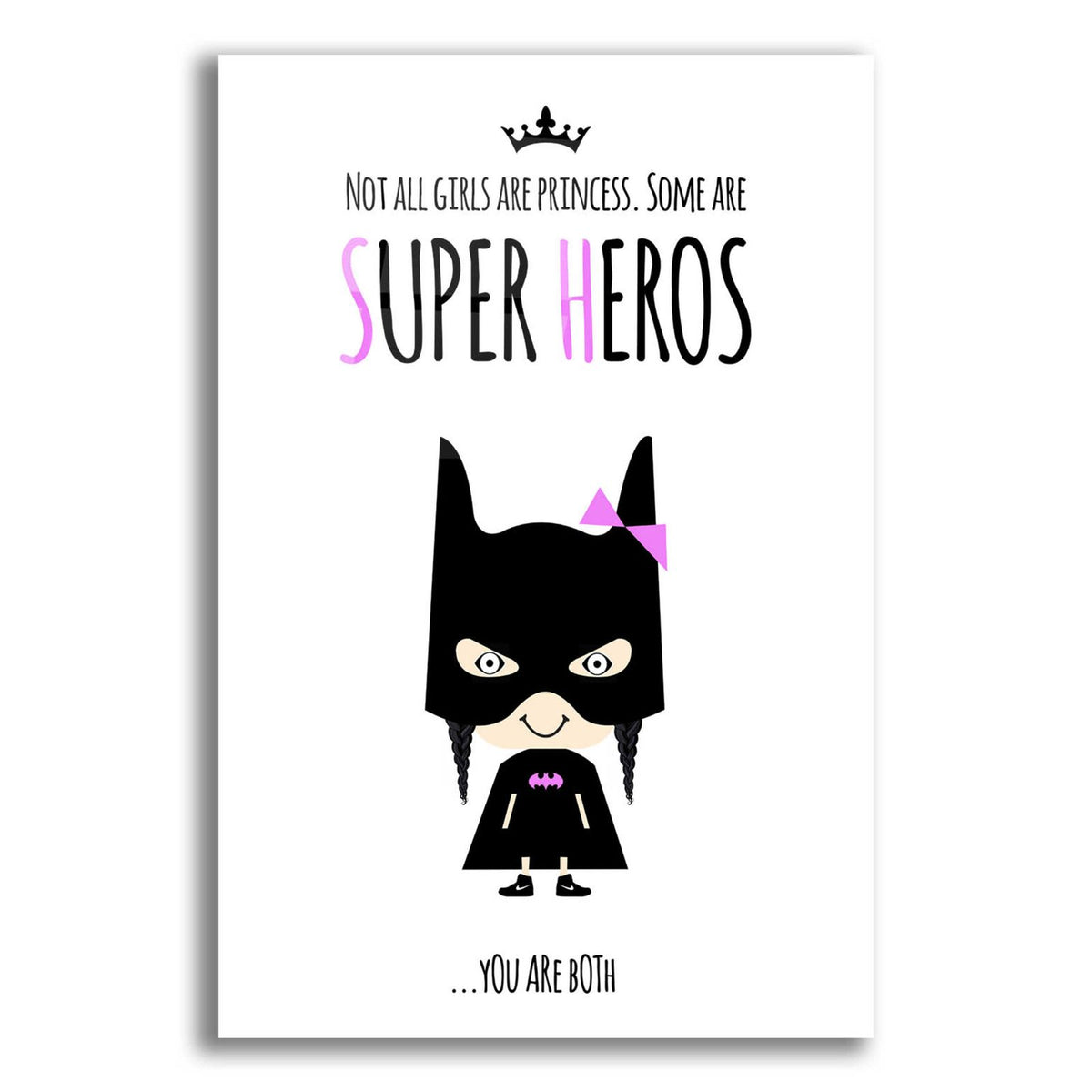 Superhero Two by Ayse acrylic glass wall art