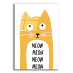 Meow by Ayse acrylic glass wall art