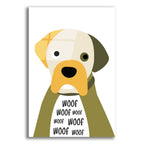 Woof by Ayse acrylic glass wall art