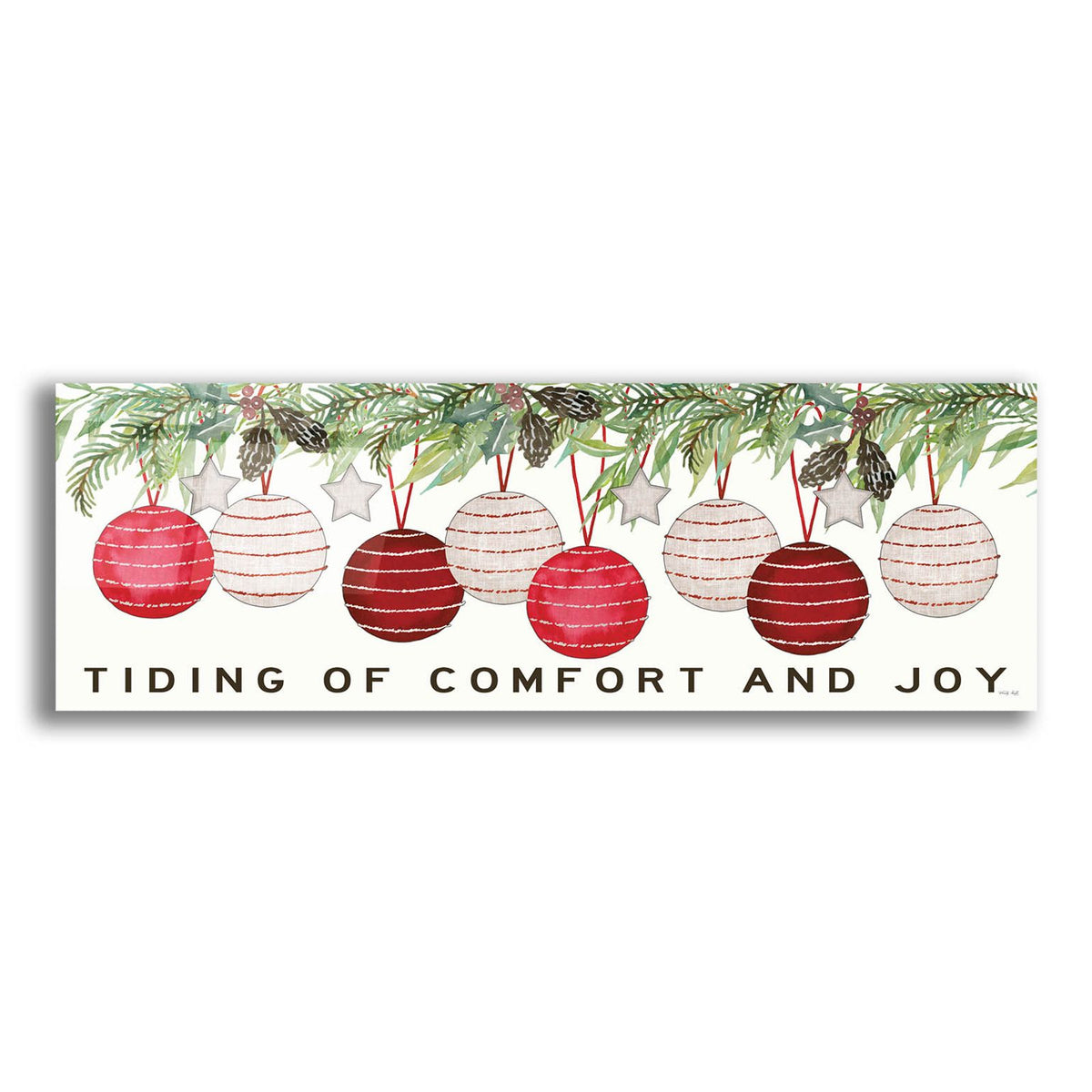 Tidings of Comfort Ornaments by Cindy Jacobs acrylic glass wall art