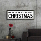 Have a Very Merry Christmas by Cindy Jacobs - 48x16 acrylic wall art in a room