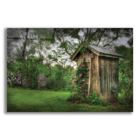 Epic Art 'Fragrant Outhouse' by Lori Deiter, Acrylic Glass Wall Art