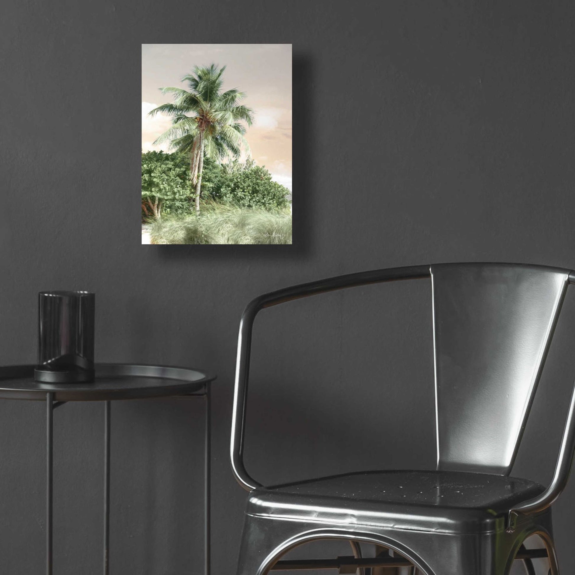 Epic Art 'Sanibel Island Palm' by Lori Deiter, Acrylic Glass Wall Art,12x16