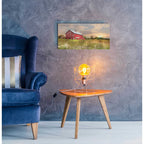 Epic Art 'Vermont Landscape' by Lori Deiter, Acrylic Glass Wall Art,24x12