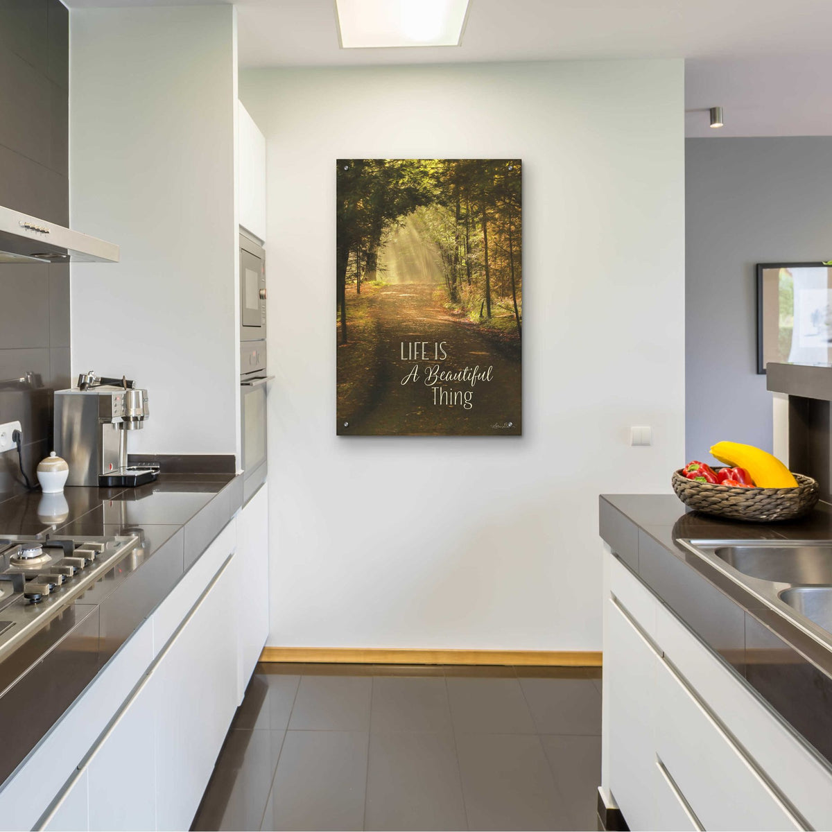 Epic Art 'Life is a Beautiful Thing' by Lori Deiter, Acrylic Glass Wall Art,24x36
