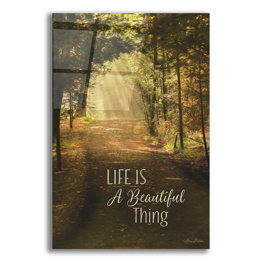 Epic Art 'Life is a Beautiful Thing' by Lori Deiter, Acrylic Glass Wall Art