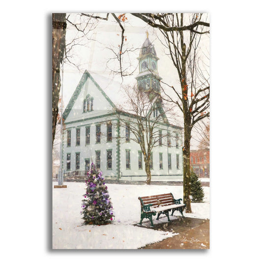 Epic Art 'Christmas in Coudersport' by Lori Deiter, Acrylic Glass Wall Art