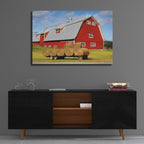 Epic Art 'Vermont Dairy Farm' by Lori Deiter, Acrylic Glass Wall Art,36x24