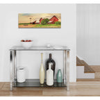 Epic Art 'Brownsville Farm' by Lori Deiter, Acrylic Glass Wall Art,36x12